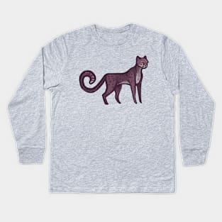 Cheetah Kids Long Sleeve T-Shirt